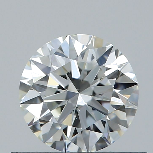 0.5 carat I-SI1 Excellent cut Natūralus Round Deimantas (1)