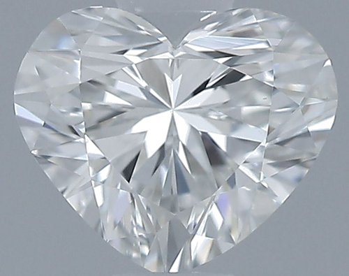 0.5 carat G-VS2 Natūralus Heart Deimantas (1)