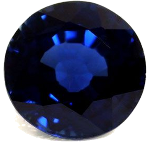 0.61 carat BLUE Round Safyras (1)