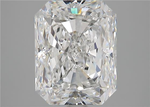 4.02 carat E-VS1 Natūralus Radiant Deimantas (1)