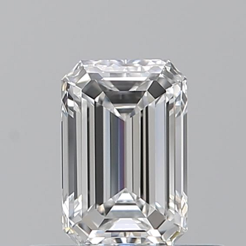 0.51 carat E-VVS1 Natūralus Emerald Deimantas (1)