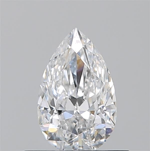 0.51 carat E-VS2 Natūralus Pear Deimantas (1)