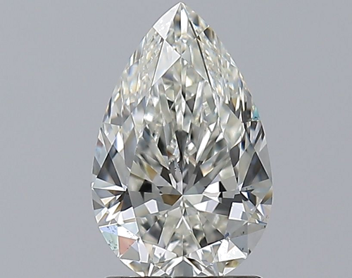 1.51 carat I-VS2 Natūralus Pear Deimantas (1)