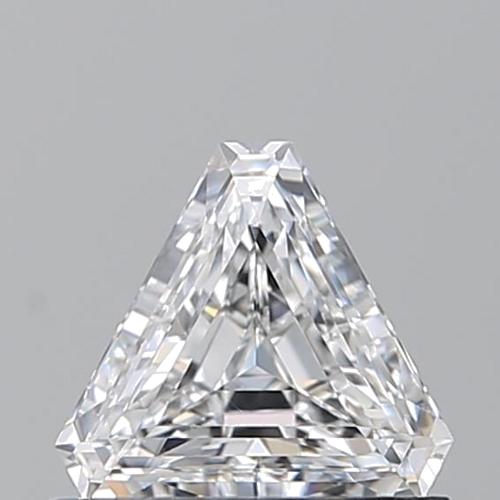 0.51 carat D-VS2 Natūralus Triangular Deimantas (1)