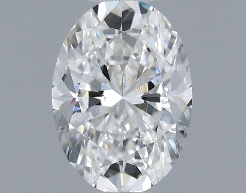 0.4 carat F-SI1 Natūralus Oval Deimantas (1)