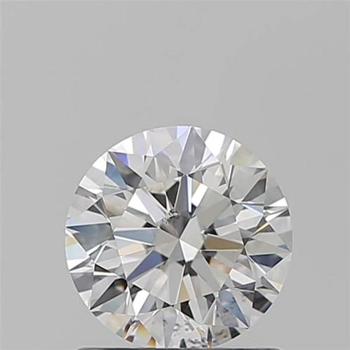 1.02 carat F-SI1 Excellent cut Natūralus Round Deimantas (1)