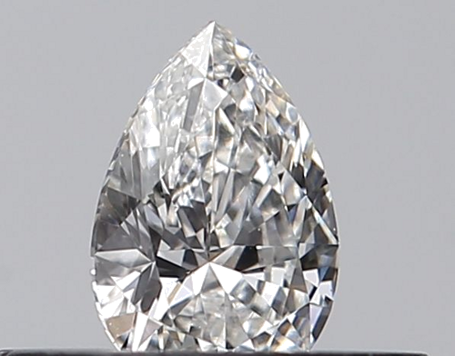 0.23 carat F-VS1 Natūralus Pear Deimantas (1)