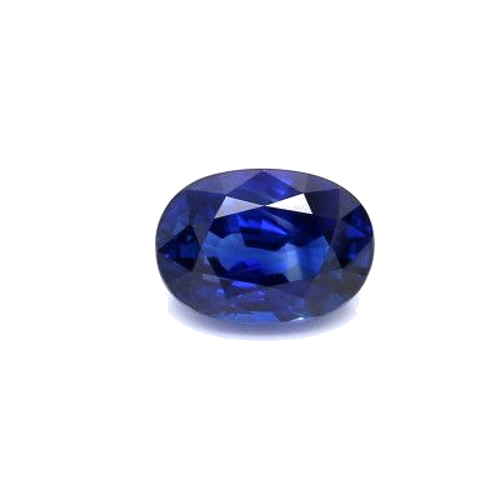 3.06 carat BLUE BRILLIANTSTEP cut Oval Safyras (1)