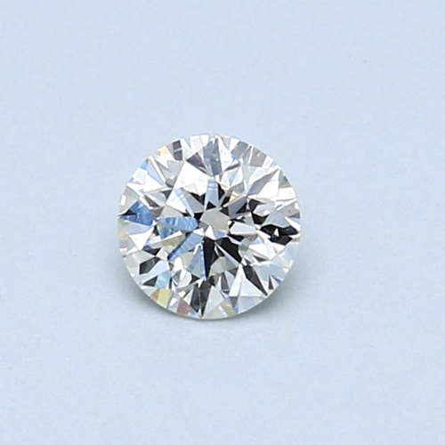 0.31 carat F-SI1 Very Good cut Natūralus Round Deimantas (1)