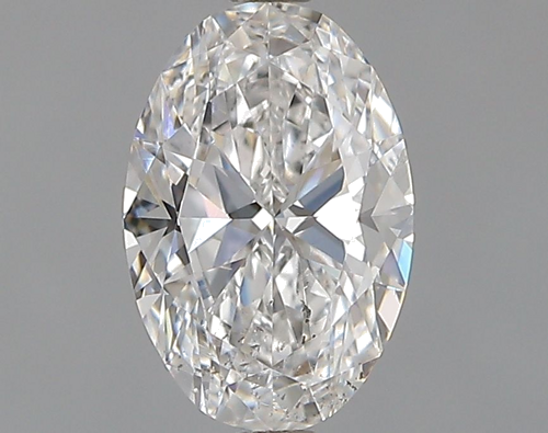 0.7 carat D-SI2 Natūralus Oval Deimantas (1)