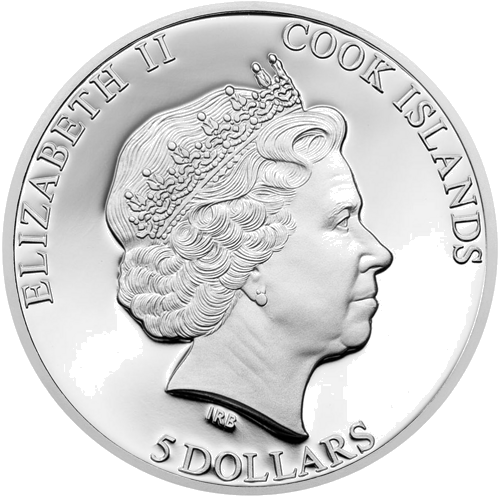 5 dolāri Merilina Monro Kuka salas 2011 sudraba monēta (2)