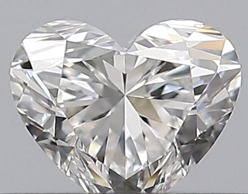 0.3 carat E-VVS1 Natūralus Heart Deimantas (1)