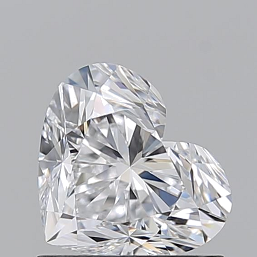 1.01 carat D-VS2 Natūralus Heart Deimantas (1)