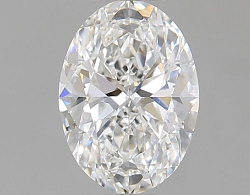 0.5 carat G-VVS2 Natūralus Oval Deimantas (1)