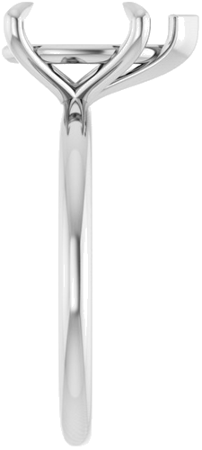 Sužadėtuvių Žiedas „Claw-Prong Solitaire“ 925 Sidabro Pear 11.5mm x 7mm (4)