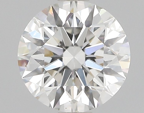 0.61 carat F-SI1 Excellent cut Natūralus Round Deimantas (1)