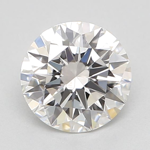 0.42 carat F-VVS1 Excellent cut Natūralus Round Deimantas (1)