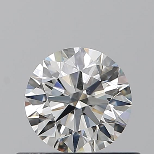 0.5 carat I-SI1 Excellent cut Natūralus Round Deimantas (1)