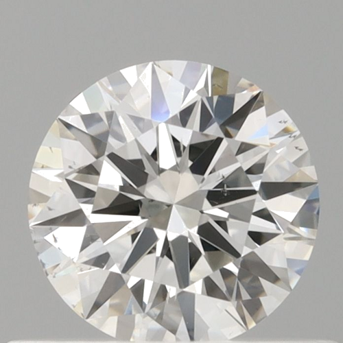 0.51 carat F-SI1 Excellent cut Natūralus Round Deimantas (1)