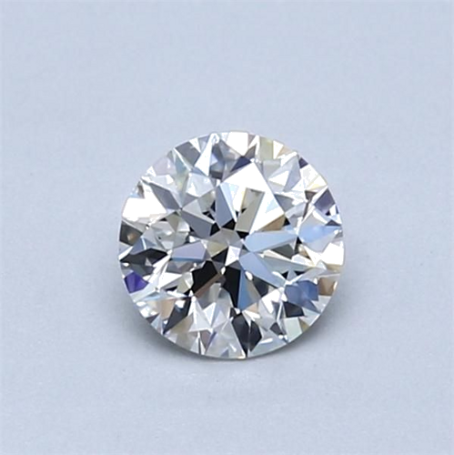 0.51 carat H-IF Excellent cut Natūralus Round Deimantas (1)