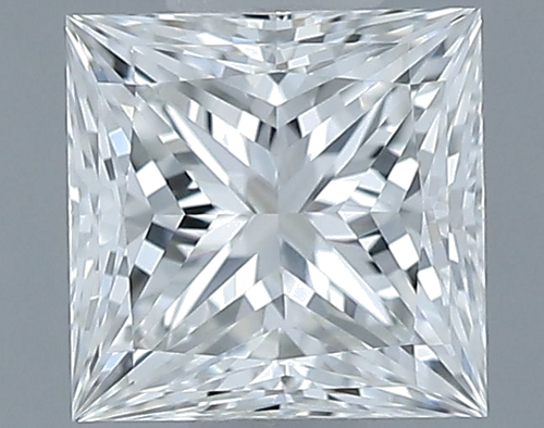 0.6 carat G-VVS2 Natūralus Princess Deimantas (1)