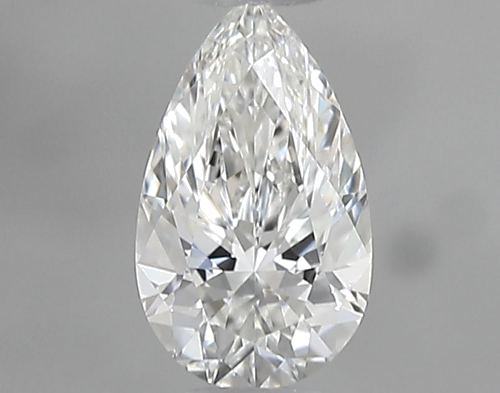 0.34 carat F-IF Natūralus Pear Deimantas (1)