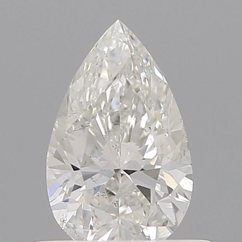 0.52 carat G-SI2 Natūralus Pear Deimantas (1)