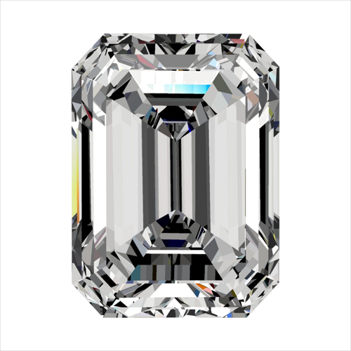0.3 carat I-VS1 Natūralus Emerald Deimantas (1)
