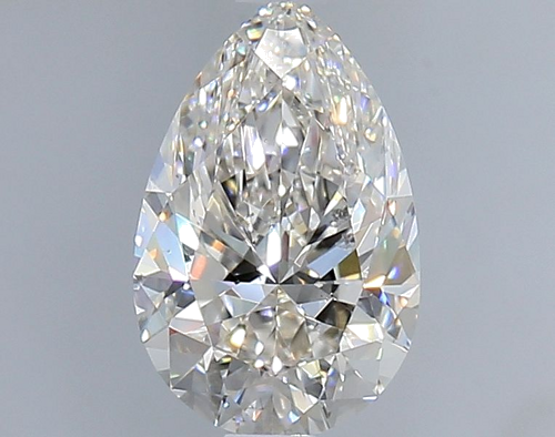 1.0 carat J-VS2 Natūralus Pear Deimantas (1)