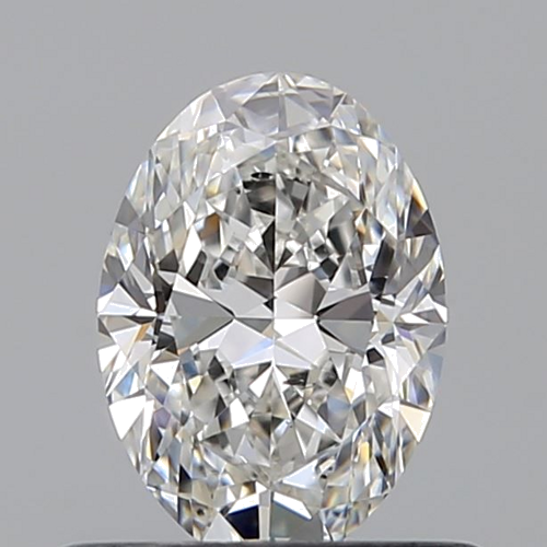 0.6 carat G-SI1 Natūralus Oval Deimantas (1)