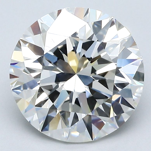 3.5 carat H-VVS1 Excellent cut Natūralus Round Deimantas (1)