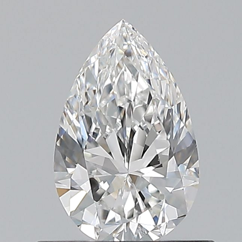 0.6 carat E-VS1 Natūralus Pear Deimantas (1)