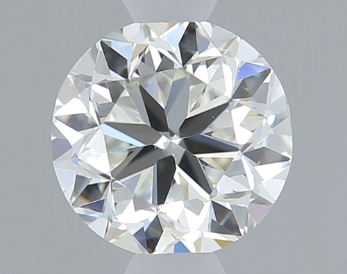 0.5 carat I-VS1 GD cut Natūralus Round Deimantas (1)