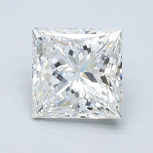 1.51 carat G-SI1 Natūralus Princess Deimantas (1)