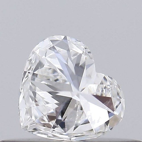 0.26 carat F-VS2 Natūralus Heart Deimantas (1)