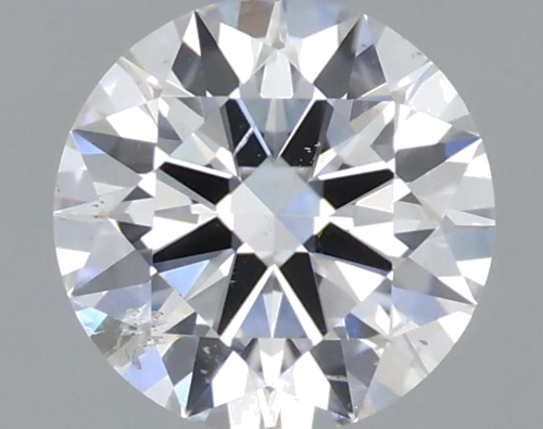 0.61 carat F-SI2 Excellent cut Natūralus Round Deimantas (1)