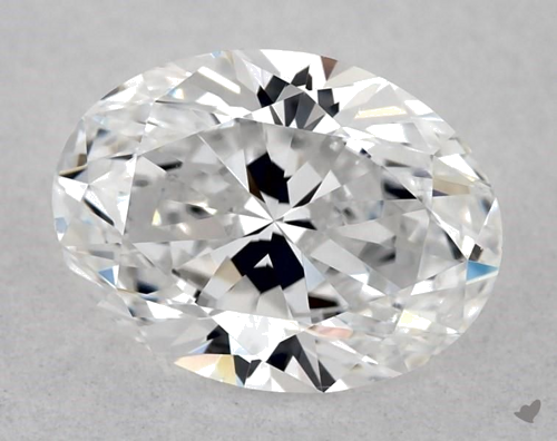0.72 carat D-VS2 Natūralus Oval Deimantas (1)