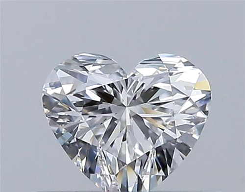 0.34 carat D-VS1 Natūralus Heart Deimantas (1)