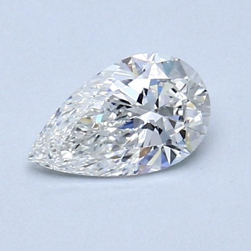 0.53 carat G-VS1 Natūralus Pear Deimantas (1)