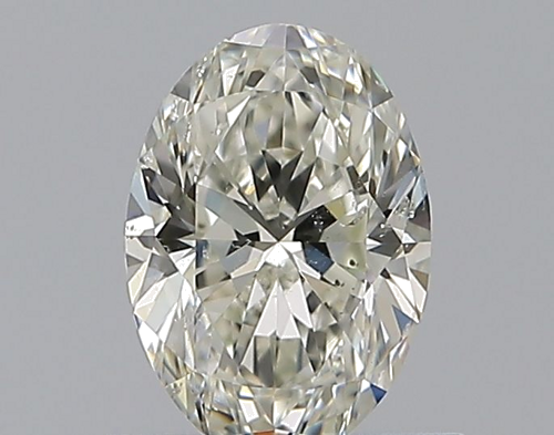 0.7 carat J-SI1 Natūralus Oval Deimantas (1)