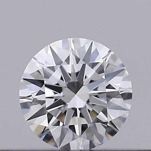 0.21 carat D-VVS1 Excellent cut Natūralus Round Deimantas (1)