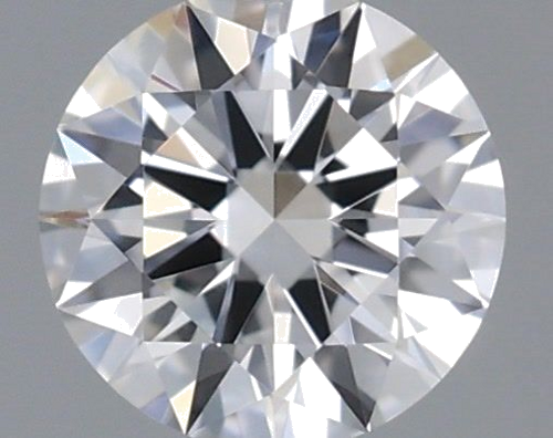0.18 carat D-VVS2 Excellent cut Natūralus Round Deimantas (1)