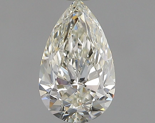 0.6 carat J-VS2 Natūralus Pear Deimantas (1)