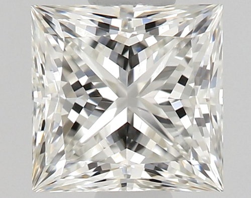 0.6 carat I-VVS1 Natūralus Princess Deimantas (1)