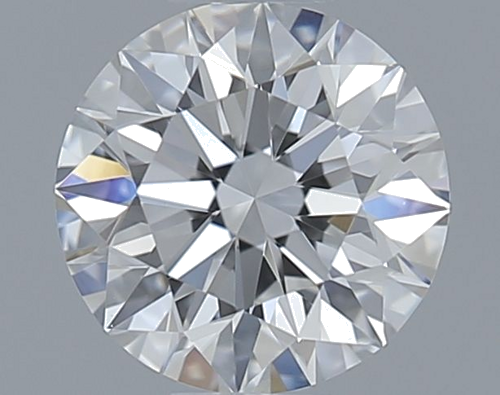 0.61 carat F-VVS1 Excellent cut Natūralus Round Deimantas (1)