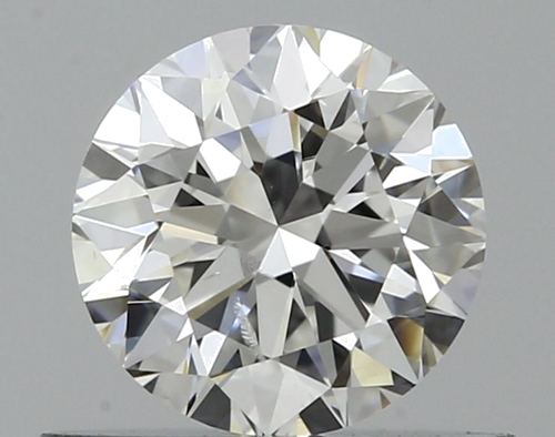 0.5 carat F-SI2 Very Good cut Natūralus Round Deimantas (1)