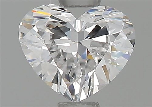 0.55 carat D-VS1 Natūralus Heart Deimantas (1)