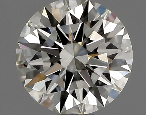 0.54 carat K-VVS1 Excellent cut Natūralus Round Deimantas (1)