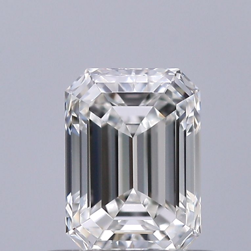 0.6 carat F-VVS1 Natūralus Emerald Deimantas (1)