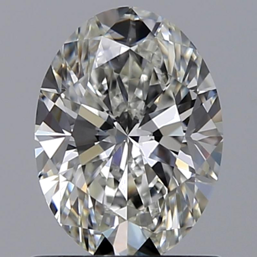 0.9 carat H-VS1 Natūralus Oval Deimantas (1)